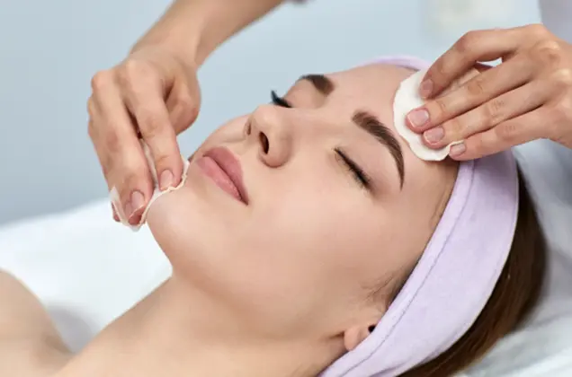 after carbon laser treatment