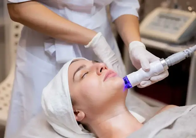 Hydrafacial medifacial treatment