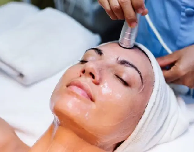 Medifacial skin mask treatment