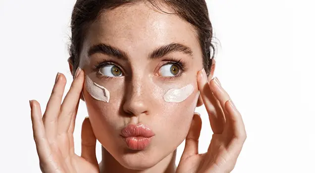 skin care routine for bright and healthy under eye skin