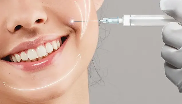 Before Smile Lines Treatment