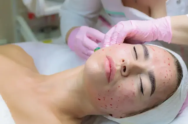 before vampire facial